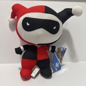 Toy Factory DC Comics Chibi Harley Quinn Plush Toy 10 Inch Tall with Tag